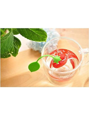 Infusores de Té de Silicona Naranqa - 4 Formas de Fruta