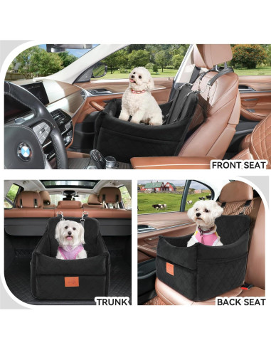 Asiento Elevador para Perros GL GLENSLAVE Negro hasta 15.88kg