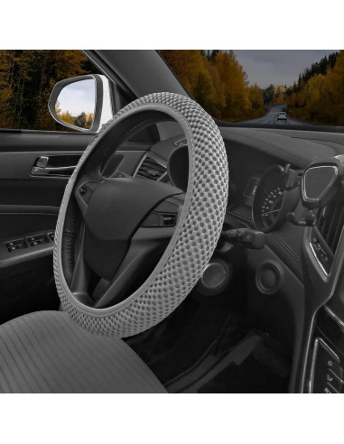 Cubierta de Volante Antideslizante CmeRto 37-38cm Gris