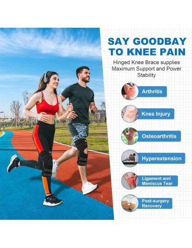 Férula de Rodilla Timtakbo con Bisagras Metálicas Duales 40cm