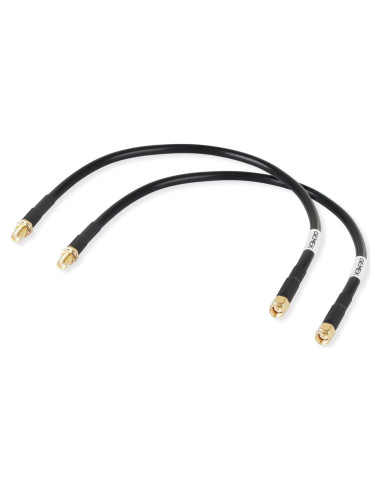 Cable Coaxial GEMEK SMA Macho a Hembra 31 cm Baja Pérdida