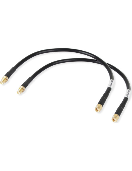 Cable Coaxial GEMEK SMA Macho a Hembra 31 cm Baja Pérdida