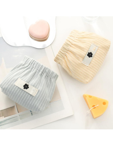 Bolsa de Almacenamiento Elástica Corduroy 6PCS - Organizador de Maquillaje