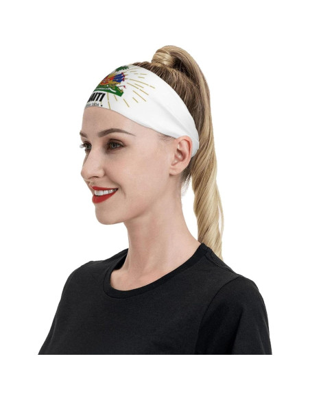 Banda Deportiva de Sudor Haitiana ROSIHODE Unisex para Correr