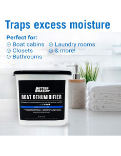 Deshumidificador de Barco Better Boat 368g, Absorbente de Humedad 2