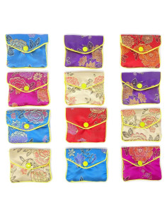 Bolsa de Seda para Joyería Honbay 12PCS Brocade Bordada S