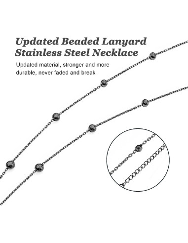 Cinta identificadora retráctil Vzrflee con 2 soportes - Negro