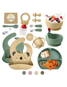 Set de Alimentación para Bebés O'doe 17 Piezas Libre de BPA