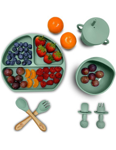 Set de Alimentación para Bebés O'doe 17 Piezas Libre de BPA 2