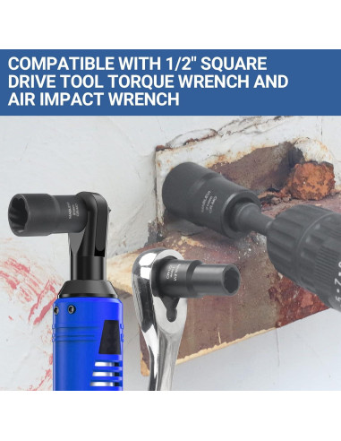 Juego de Extractores de Tuercas MABLEVI 10 Piezas Acero