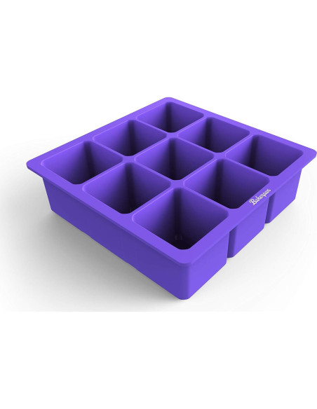 Bandeja de Hielo de Silicona Bakerpan - Set de 2 Cubos 4 cm