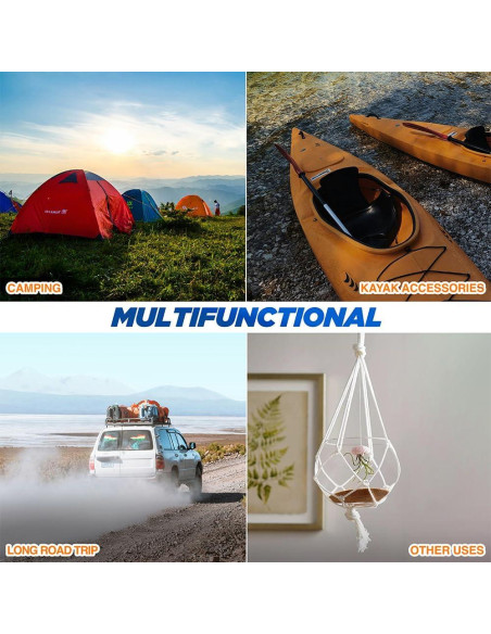 Cuerda trenzada de polipropileno GOLDEN COCK 1.27 cm x 9.75 m