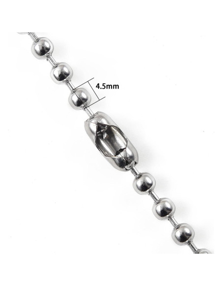 Cadena de Tirar de Ventilador de Techo 304.8 cm Acero Inoxidable