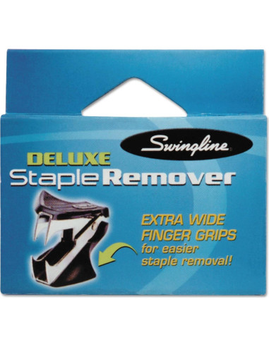 Removedor de Grapas Swingline Deluxe Negro Mandíbulas de Acero