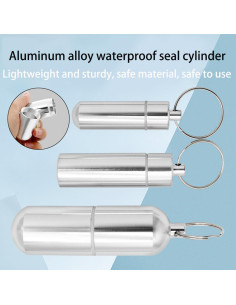 Organizador de Pastillas Portátil HCYJkluc Mediano Impermeable 2