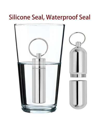 Organizador de Pastillas Portátil HCYJkluc Mediano Impermeable