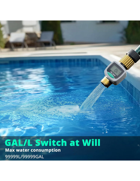 Medidor de Flujo de Agua QUOBAS WM1 con Sensor de Precisión