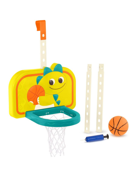 Red de Baloncesto Colgante B. toys Driblador Dinosaurio Ajustable