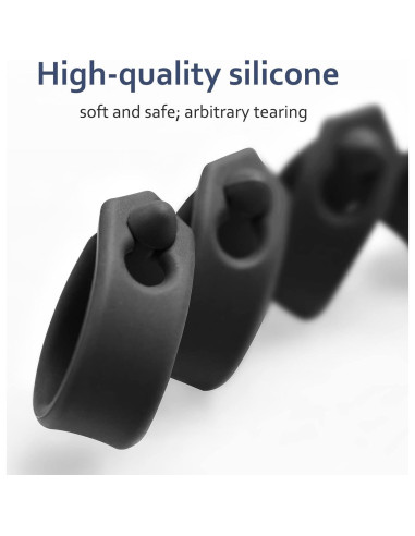 Organizador de Cables 10 Piezas Silicona ELFRhino 3 en 1