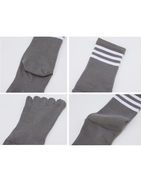 Calcetines de Dedo para Mujeres Fasot - 6 Paquetes Multicolor