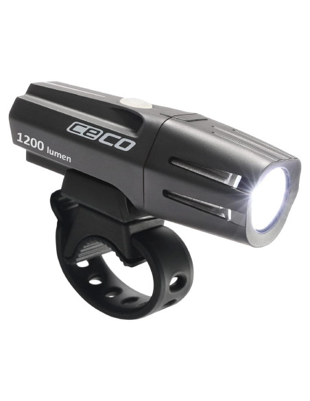 Faro de Bicicleta CECO F1200 1200 Lúmenes USB IP67 Resistente