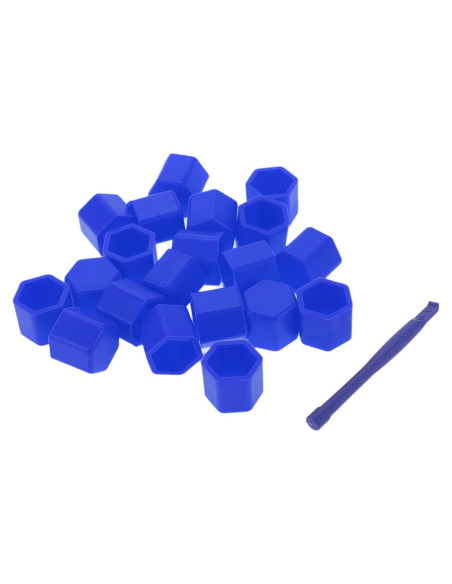 Tuerca de Pernos de Rueda 17mm VekAuto Azul Silicona