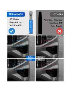 Pintura de Retoque Plateada Titanio RSACET para Kia 11.8ml 2
