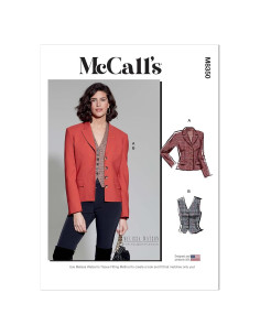 Kit de Patrón de Costura McCall's M8350 para Damas Tallas 6-14