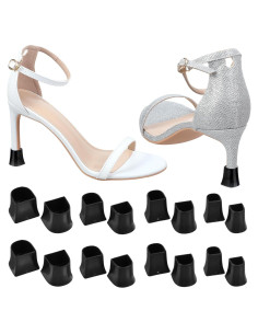 8 Pares Protectores de Tacones Altos COMNICO Silicona Antideslizante
