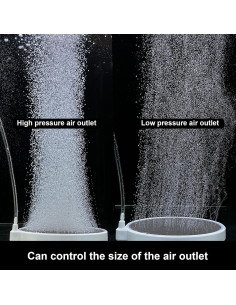 Difusor de Oxígeno Boxtech 3.2" para Acuarios 30-70 Galones 2