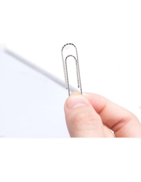 Clips de Papel Antideslizantes PAPERPAL No. 1 - 600 Piezas