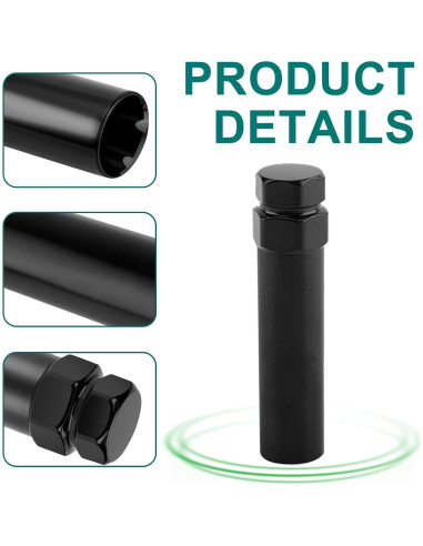 Llave de tuerca de 6 puntas grande vvag 21mm 22mm acero cromado