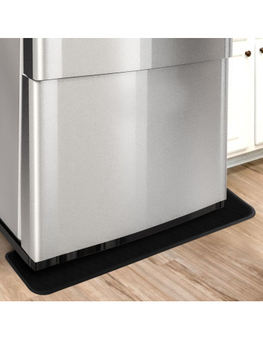 Alfombrilla para Refrigerador BOXOB 95x21.6cm Silicona Negra