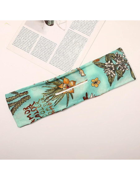 6 Piezas Hacedor de Moño Mágico DINPREY Floral B para Cabello