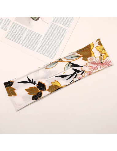 6 Piezas Hacedor de Moño Mágico DINPREY Floral B para Cabello