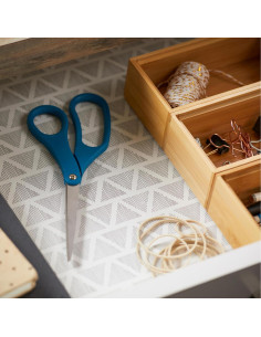 Fiskars Tijeras Multiusos 20.32 cm Acero Inoxidable Azul 2-Pack 2