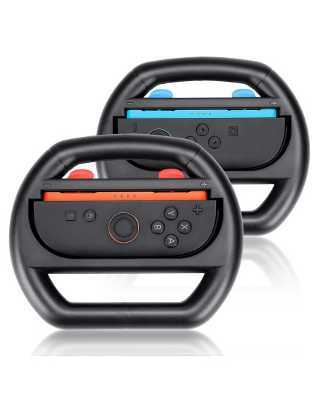 Volante Growalleter para Nintendo Switch 2 - 2 Piezas Negro