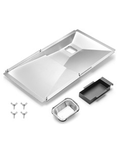 Bandeja de Goteo Ajustable AOREWTGGH para Parrillas 60-80 cm