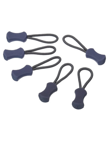 Tiradores de Cremallera PATIKIL 20 Piezas Antideslizantes Gris