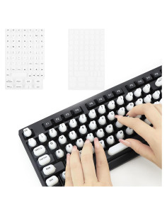 Funda de Teclado Elevada CZMZHFC para Uñas Largas - Silicona