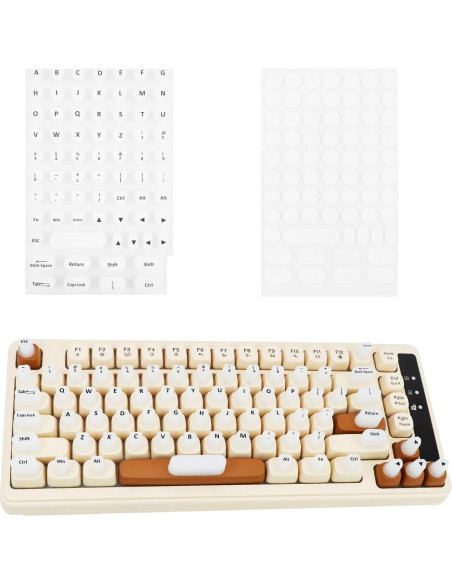 Funda de Teclado Elevada CZMZHFC para Uñas Largas - Silicona
