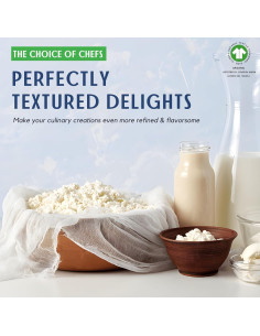 Gasa de Algodón Orgánico WHITEWRAP Grado 50 50x50 cm 2