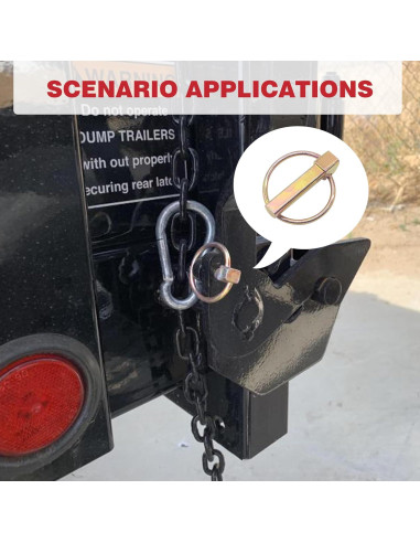 Kit de Pasadores de Seguridad AIMUNOK 1/4" - 8 Piezas