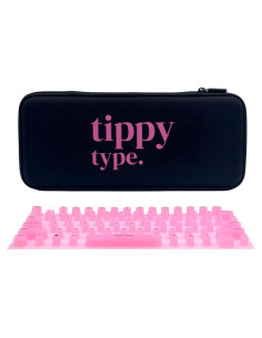 Cubierta de Teclado Silicona Tippy Type para Dell 13.3" Rosa