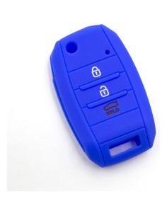 Funda de Llave Plegable de Silicona LIGHTKOREA 3 Botones Kia 2