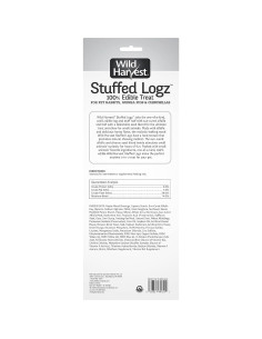 Golosina Comestible para Conejos Wild Harvest Logz Rellenos 1 Cuenta 2
