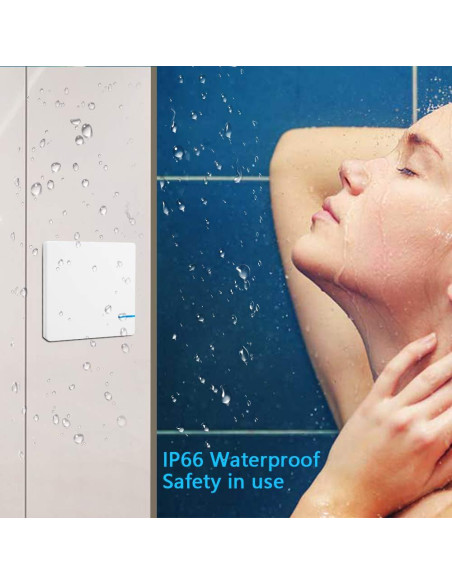 Kit Interruptor de Luz Inalámbrico Thinkbee IP66 600m