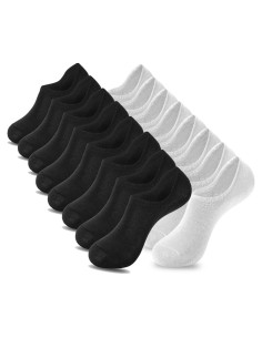 Calcetines Cortos de Algodón Antideslizantes B-multi 6-12 Pares