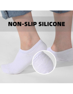 Calcetines Cortos de Algodón Antideslizantes B-multi 6-12 Pares 2