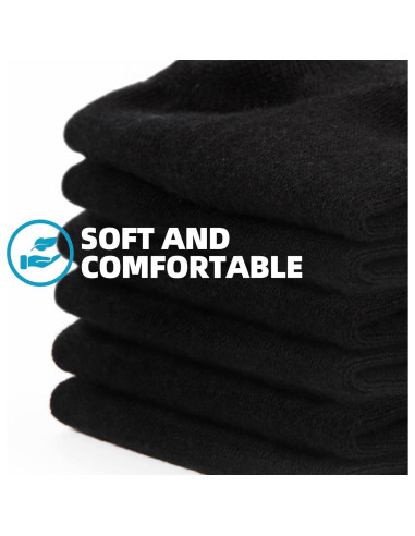 Calcetines Cortos de Algodón Antideslizantes B-multi 6-12 Pares